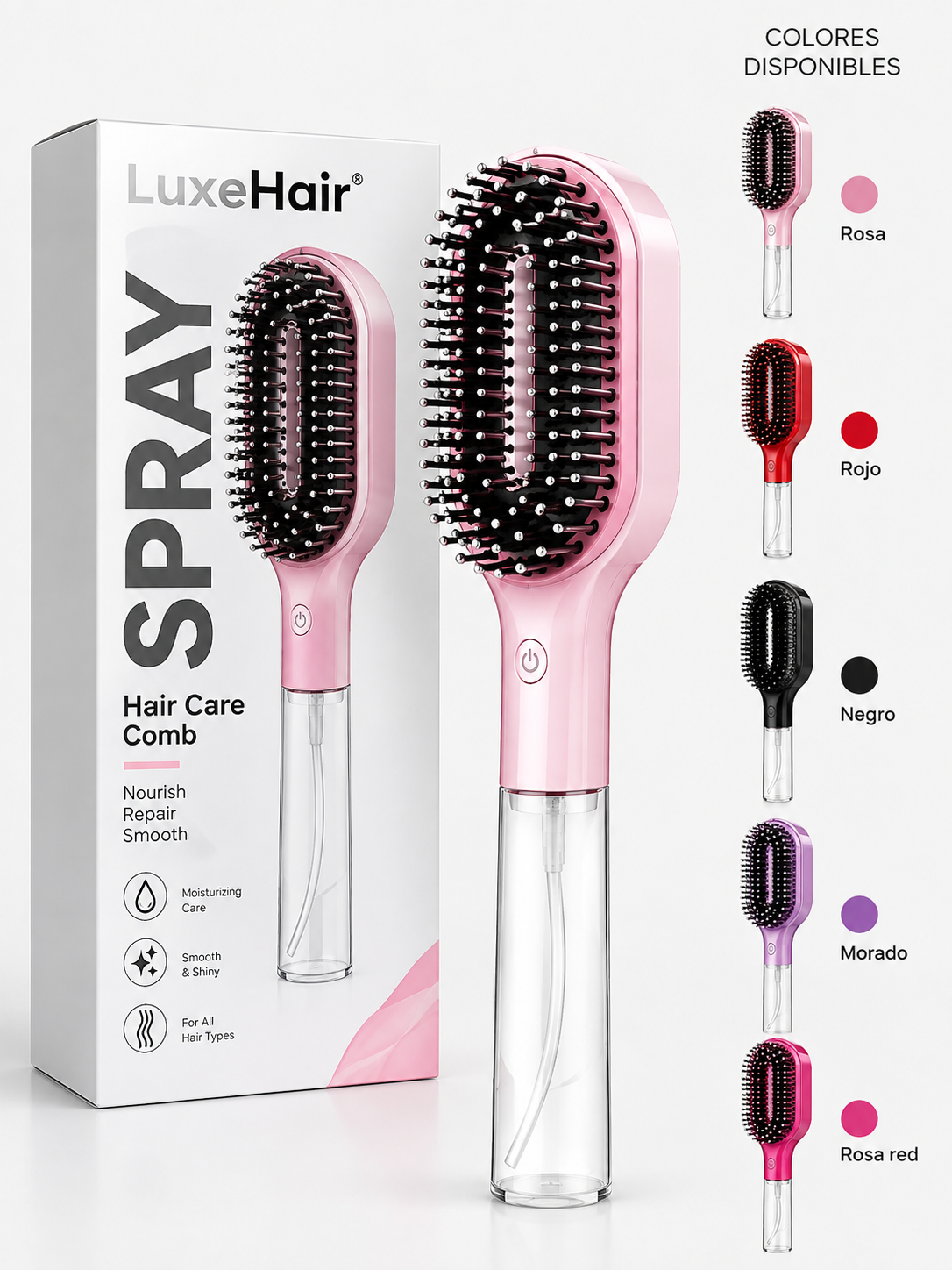 Cepillo Spray 2 en 1