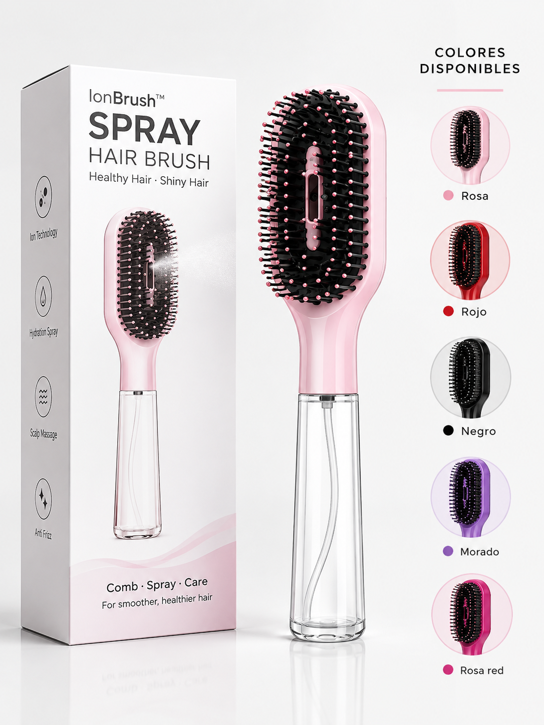 Cepillo Spray 2 en 1