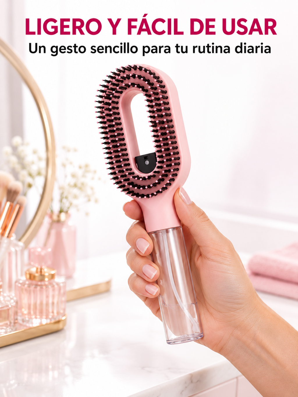 Cepillo Spray 2 en 1