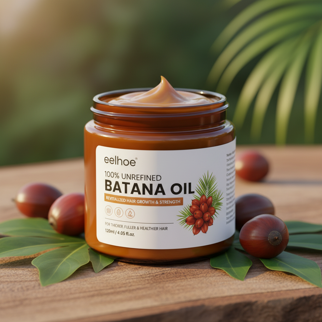 Aceite de Batana frasco individual con ingredientes naturales